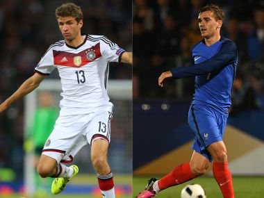 Strikers duel: Antoine Griezmann vs Thomas Müller in Euro 2016 semi-finals Strikers duel: Antoine Griezmann vs Thomas Müller in Euro 2016 semi-finals