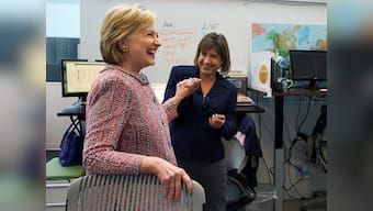 US on the verge of electing first woman president, but is it a milestone?