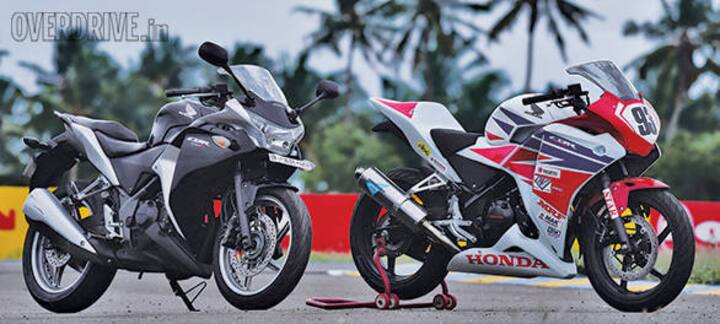 Inside the Honda CBR 250R race-bike Inside the Honda CBR 250R race-bike