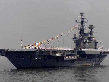 INS Viraat embarks on its final voyage to Kochi, bids adieu INS Viraat embarks on its final voyage to Kochi, bids adieu