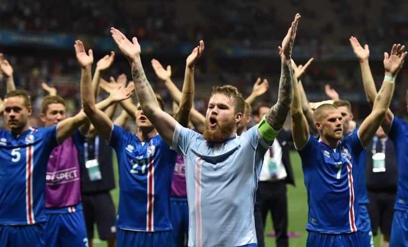 Iceland’s run to the quarter-final are one of the positives which the new format has brought in. AFP