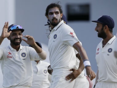 India are six wickets away from a win in the second Test at Jamaica. AP