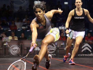 Joshna Chinappa loses to Nour El Tayeb of Egypt in final of HKFC International squash tournament Joshna Chinappa loses to Nour El Tayeb of Egypt in final of HKFC International squash tournament