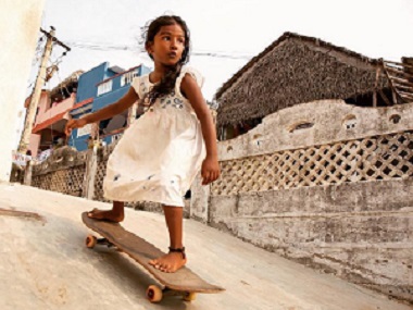How a skateboard made 6-year-old Kamali Moorthy from Mahabalipuram, a star How a skateboard made 6-year-old Kamali Moorthy from Mahabalipuram, a star