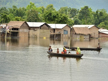 Assam floods affect nearly 90,000 people; Brahmaputra above danger mark Assam floods affect nearly 90,000 people; Brahmaputra above danger mark