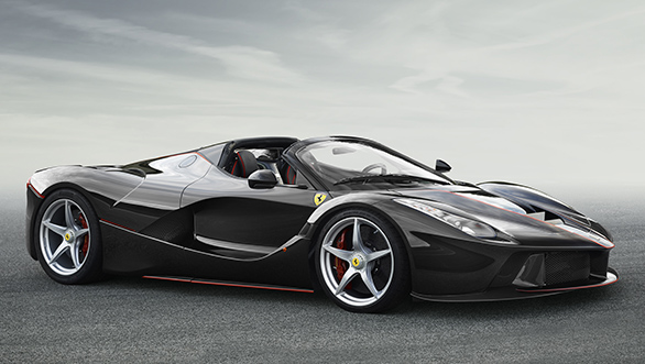 Ferrari reveals open top LaFerrari ahead of 2016 Paris Motor Show Ferrari reveals open top LaFerrari ahead of 2016 Paris Motor Show