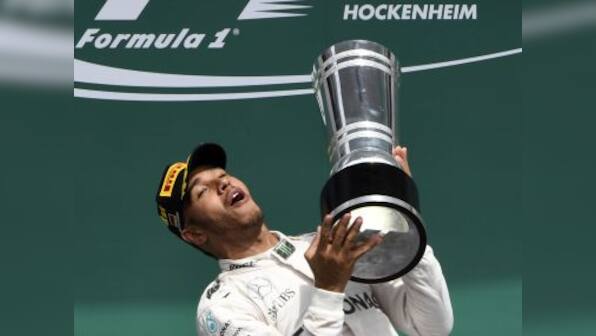 German GP: Lewis Hamilton surges clear of Nico Rosberg with sixth win of the season