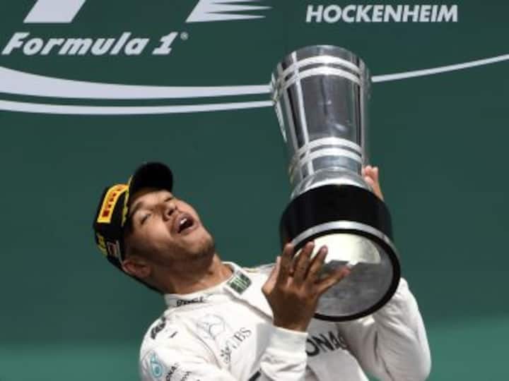 German GP: Lewis Hamilton surges clear of Nico Rosberg with sixth win of the season