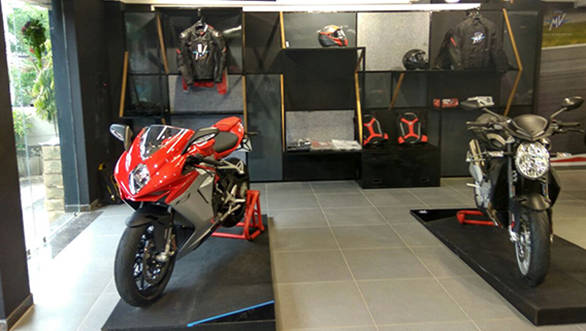 MV Agusta inaugurates new showroom in Ahmedabad MV Agusta inaugurates new showroom in Ahmedabad