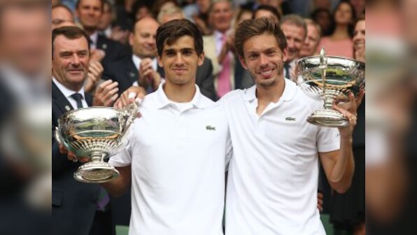 Wimbledon 2016: Nicolas Mahut and Pierre-Hugues Herbert win men's doubles title