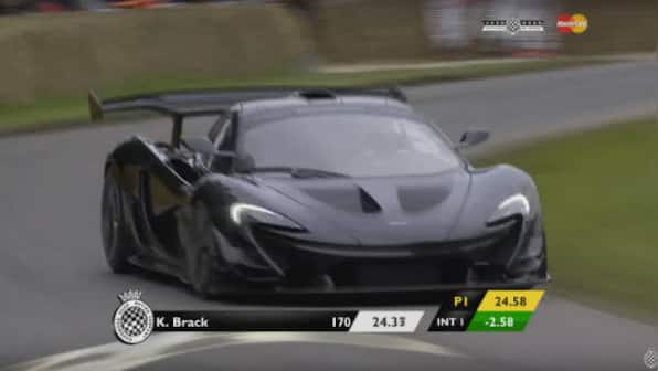 Video worth watching: McLaren P1 LM is fastest car up Goodwood