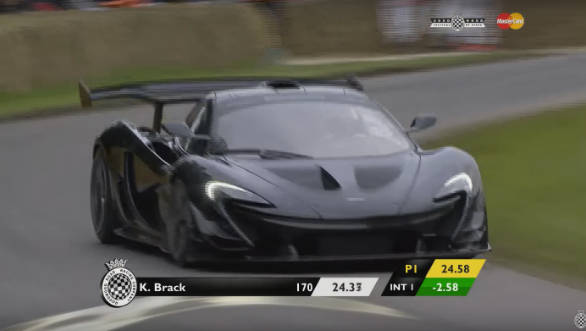 Video worth watching: McLaren P1 LM is fastest car up Goodwood Video worth watching: McLaren P1 LM is fastest car up Goodwood