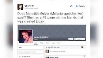 Meredith McIver: Is Melania Trump’s speechwriter for real?