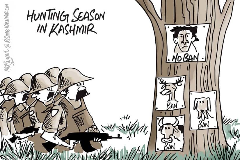 A cartoon by Mir Suhail