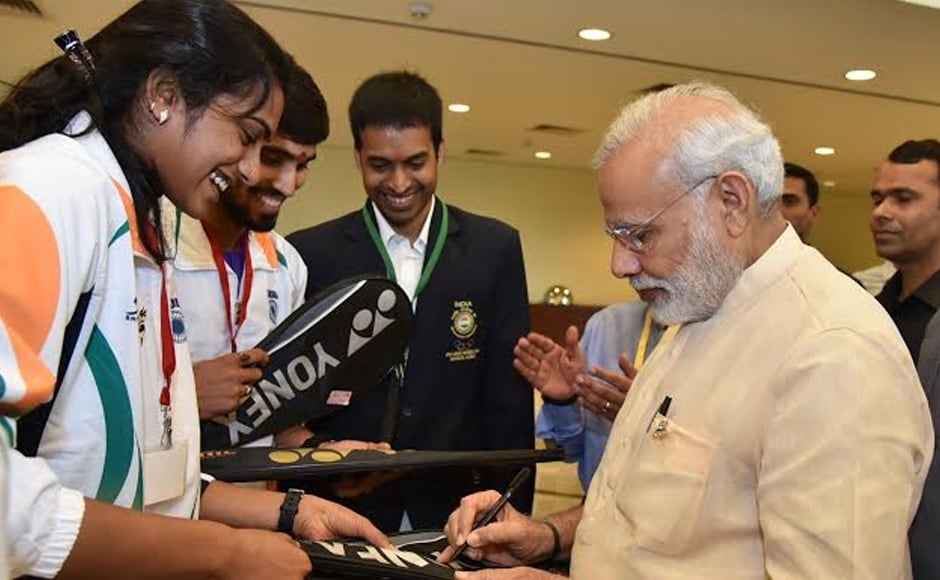 More athletes are likely to qualify in the coming days, and the ministry and the IOA are expecting more than 110 to represent the country in the Games. Photo: PIB/Twitter More athletes are likely to qualify in the coming days, and the ministry and the IOA are expecting more than 110 to represent the country in the Games. Photo: PIB/Twitter