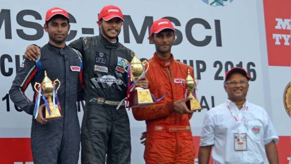National Racing Championship Round 3: Double win for Vikash Anand