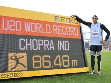 Javelin thrower Neeraj Chopra becomes first Indian athlete to win world championships Javelin thrower Neeraj Chopra becomes first Indian athlete to win world championships