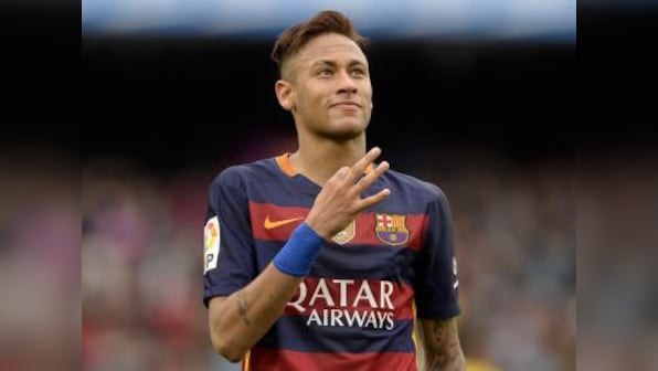 Watch: Neymar wishes fellow Brazilian Falcao good luck for Premier Futsal