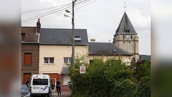 France church attack: Hollande, Valls try to ease religious tensions