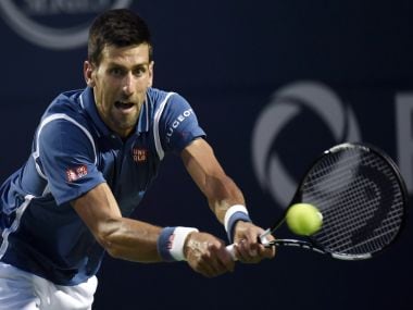 File photo of Novak Djokovic. AP