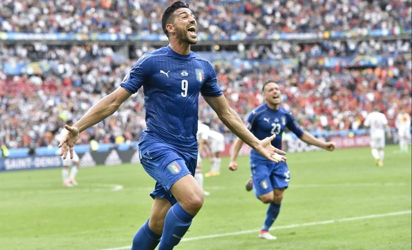 The fairytale continues for Graziano Pelle at the Euro 2016. AP