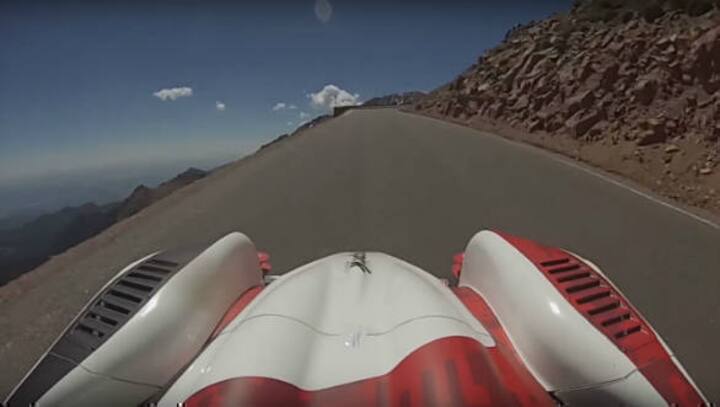 Video worth watching: Romain Dumas' winning run at the Pikes Peak International Hill Climb