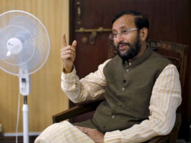 File image of Prakash Javadekar. Reuters