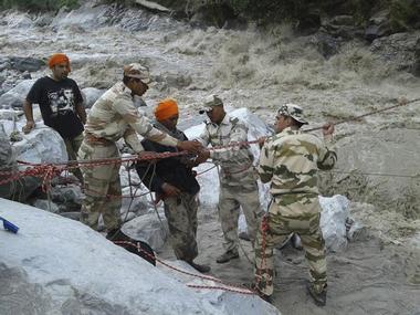 Car falls into Kalp Ganga river in Uttarakhand's Chamoli district; three missing, five injured Car falls into Kalp Ganga river in Uttarakhand's Chamoli district; three missing, five injured