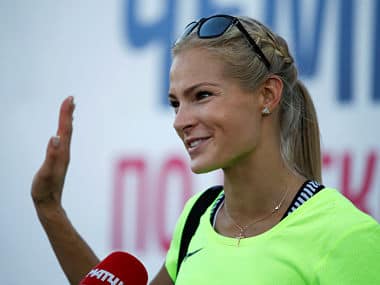 Darya Klishina. Reuters