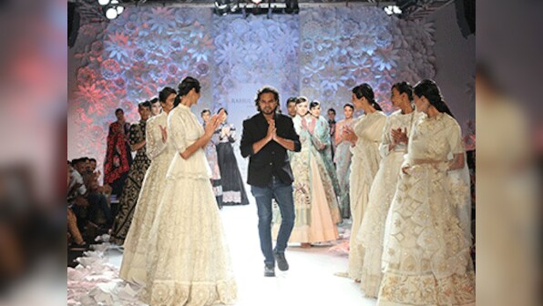 Rahul Mishra's 'Monsoon Diaries' at India Couture Week dedicated to nature