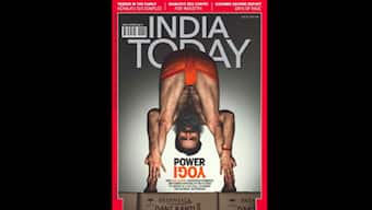 Ramdev may strike an outrageous pose but his products still line supermarket shelves