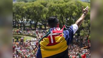 Portugal drowns in celebrations as Euro 2016 heroes return home