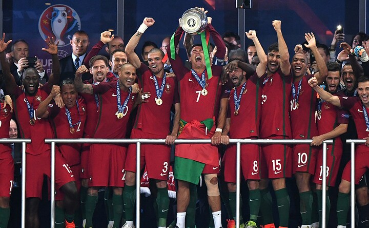 From Iceland's 'Viking claps' to Xherdan Shaqiri's acrobatics: Best photos of Euro 2016