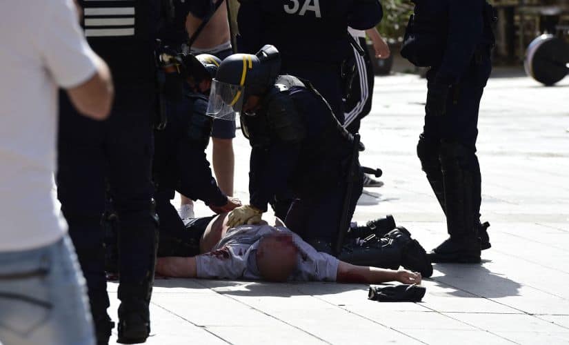 FIFA will have to take precautions to avoid hooliganism marring the 2018 FIFA World Cup in Russia. AFP