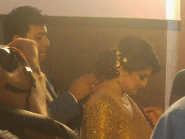 Sandra Thomas gets hitched! Here are details of the Malayalam actor-producer's wedding Sandra Thomas gets hitched! Here are details of the Malayalam actor-producer's wedding