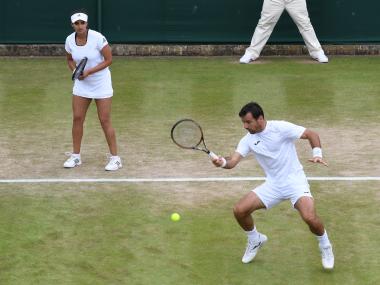 Wimbledon 2017: Sania Mirza moves to women's, mixed doubles 3rd round; Rohan Bopanna advances Wimbledon 2017: Sania Mirza moves to women's, mixed doubles 3rd round; Rohan Bopanna advances
