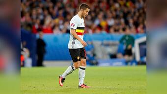 Young Belgium side can be positive about future, says Eden Hazard despite Euro 2016 ouster