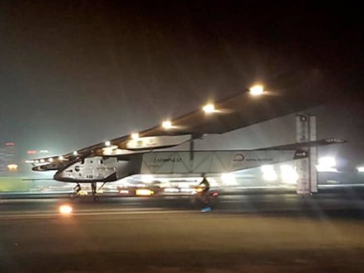 Solar plane makes history after completing first round-the-world journey