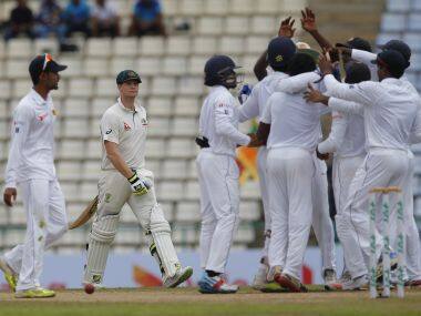 Kusal Mendis’ brilliant ton set up Sri Lanka’s first win over Australia in a Test match after 17 years. AP