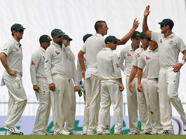 Sri Lanka vs Australia, 1st Test: Hosts' woes continue after getting dismissed for 117 on rain-marred Day 1 Sri Lanka vs Australia, 1st Test: Hosts' woes continue after getting dismissed for 117 on rain-marred Day 1