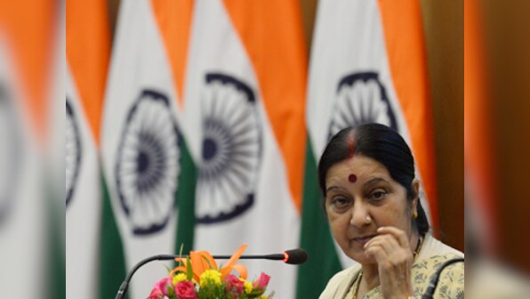 Kudos: Sushma Swaraj tweets as consulate in Jeddah feeds 10,000 starving Indians in Saudi Arabia