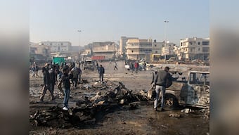 Syrian regime battles with rebels for key farms north of Aleppo