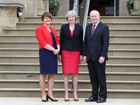 UK PM Theresa May visits Northern Ireland to allay Brexit concerns ...