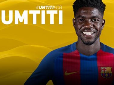 Barcelona confirm signing of France's Samuel Umtiti on five-year deal Barcelona confirm signing of France's Samuel Umtiti on five-year deal