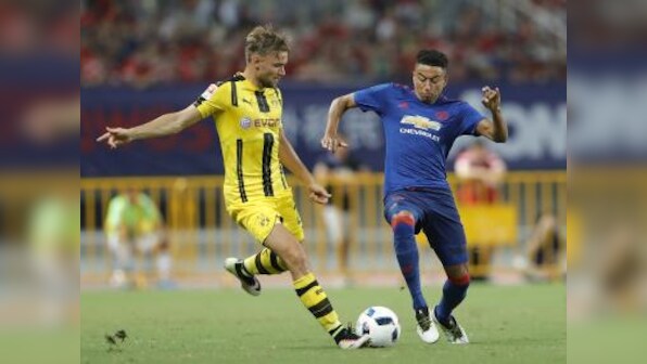 New signing Ousmane Dembélé shines as Borussia Dortmund thrash Mourinho's Manchester United 4-1