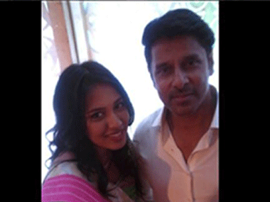 Vikram's daughter engaged to Karunanidhi's great grandson: Photos from the ceremony Vikram's daughter engaged to Karunanidhi's great grandson: Photos from the ceremony
