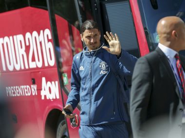 Manchester United's Zlatan Ibrahimovic and Wayne Rooney could forge a deadly striking partnership in the Premier League next season. AP