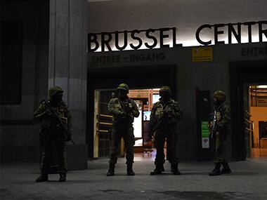 The March bombings near a metro station in Brussels killed 32 people. AFP file image