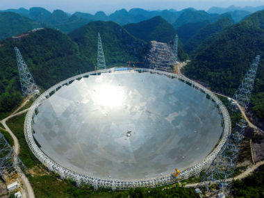 Hunt for ET: China to use world's largest radio telescope to look for extra-terrestrial life Hunt for ET: China to use world's largest radio telescope to look for extra-terrestrial life