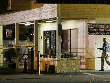 Site of the attack. AP